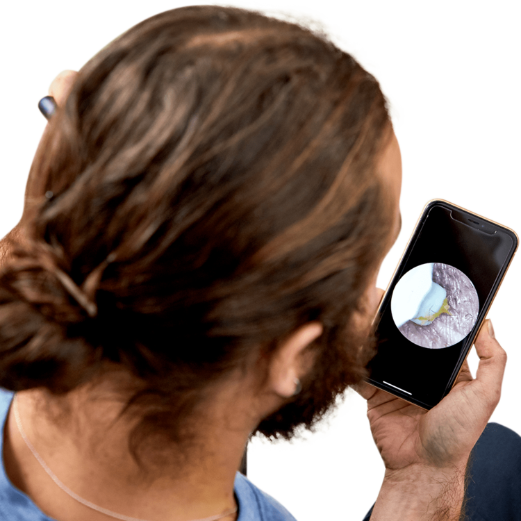 Ear cleaner with chamber